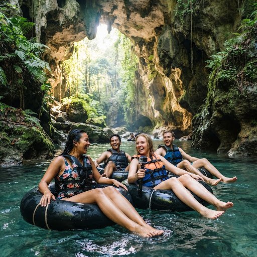 Tips Aman & Seru Tubing di Goa Pindul Bersama Anak dan Keluarga